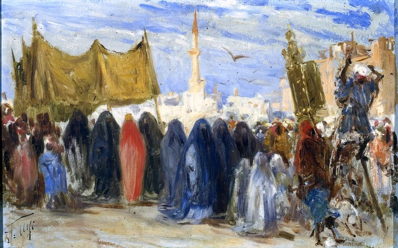 Stefano - processione, Gallerie degli Uffizi, Galleria d’arte moderna, Firenze
